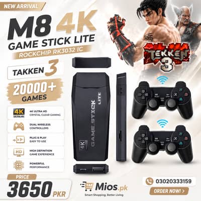 Game Stick M8 M15 M8 Pro X6 Retro Wireless Controller Ps3 Ps4 Ps5