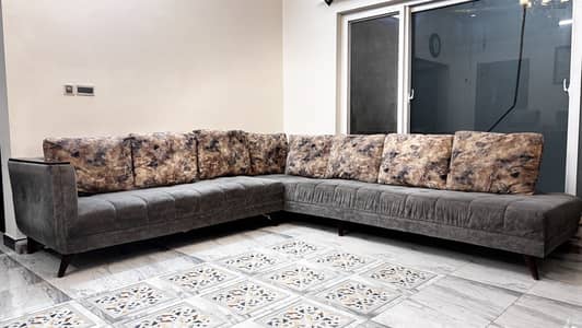 8 Seater L Shape Sofa