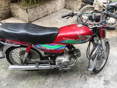 Honda cd 70 Model 2018 Condition 10/10 Engine Pack