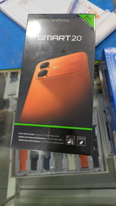 Infinix smart 20 4 GB 64 GB box packed