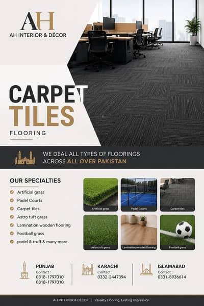 Carpet tiles/Office carpet tiles/Floor carpet tile/padel courts/Grass