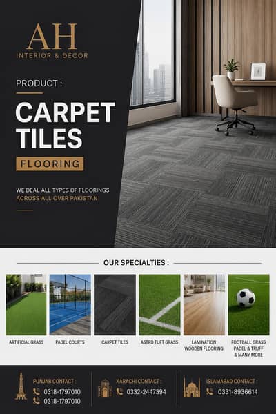 Carpet tiles/Office carpet tiles/Floor carpet tile/padel courts/Grass