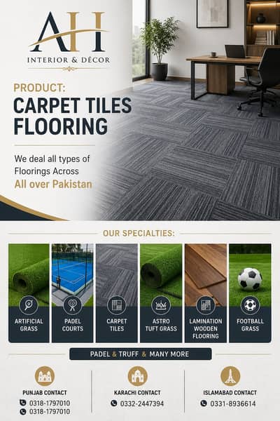 Carpet tiles/Office carpet tiles/Floor carpet tile/padel courts/Grass