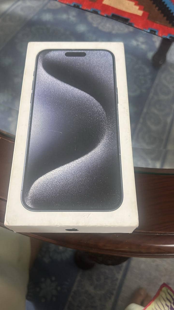 Apple iPhone 15 Pro Max - Blue Titanium 0