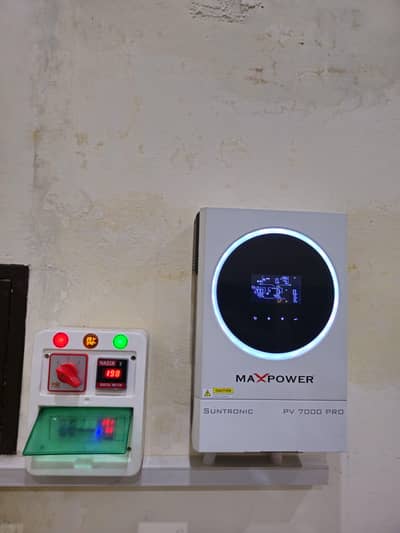 max power hybrid inverter PV 7000 pro urgent for sale