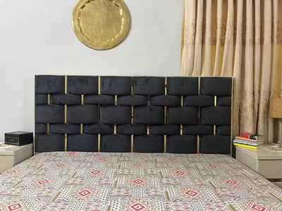 Bed + Side table+ dressing table + Mirror