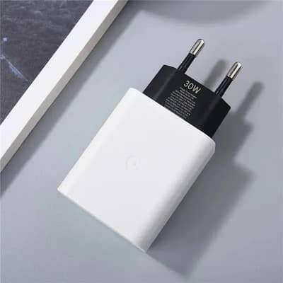 30W USB-C Fast Charger – White USB-C Power Adapter