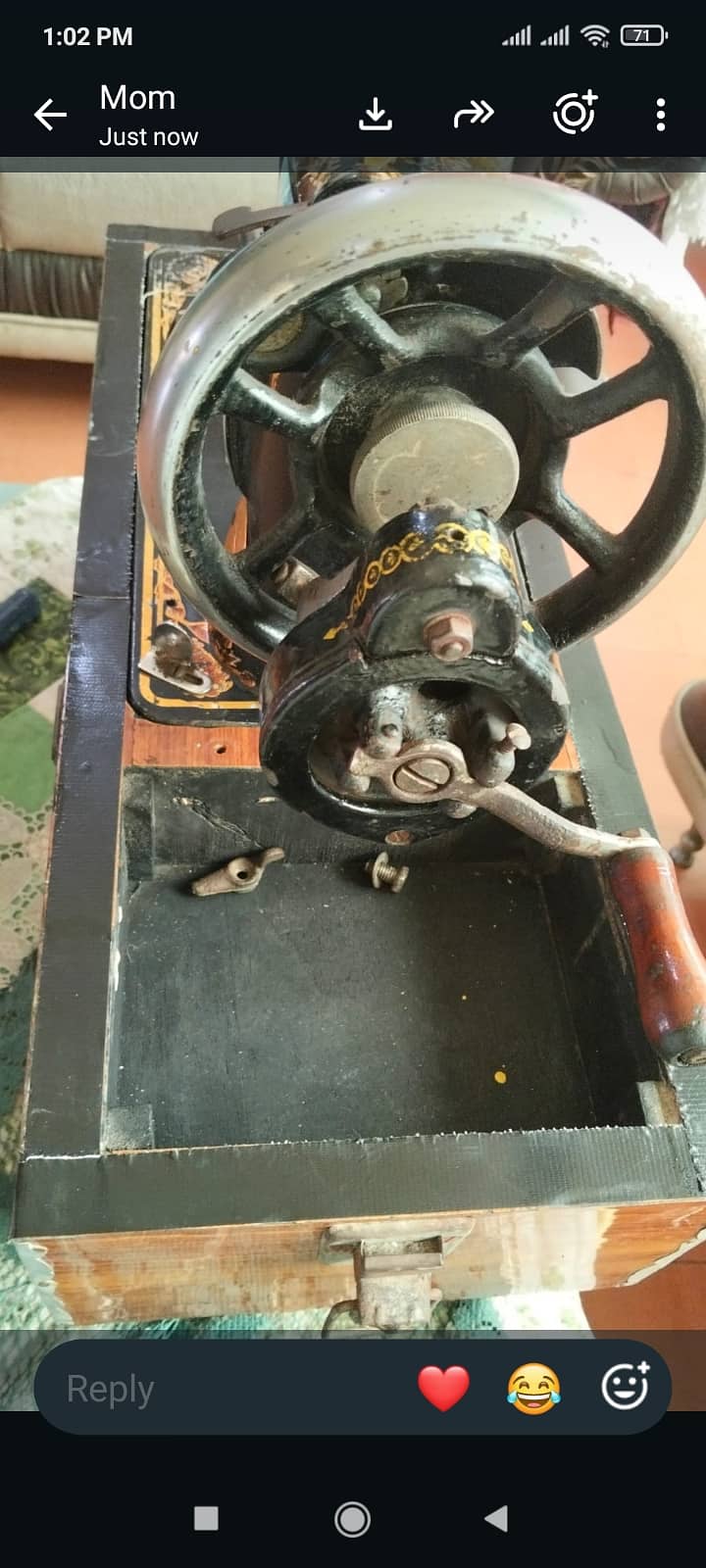 Sarwar sewing machine 10