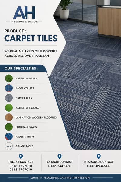 Carpet tiles/Office carpet tiles/Floor carpet tile/padel courts/Grass