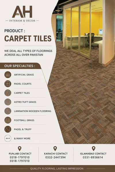 Carpet tiles/Office carpet tiles/Floor carpet tile/padel courts/Grass