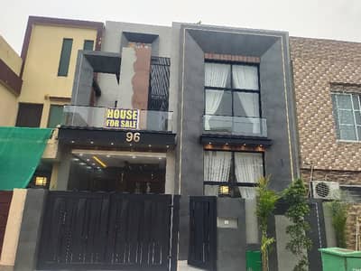 5 Marla Ultra Advance Modern Smart Features Designer Brand New House Available For Sale