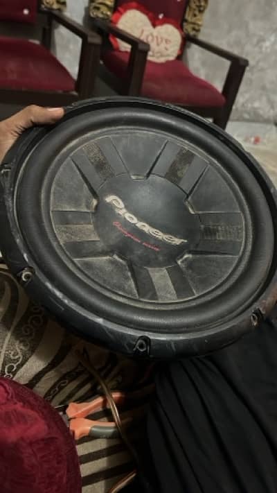 original PIONEER BASS SUBWOOFER