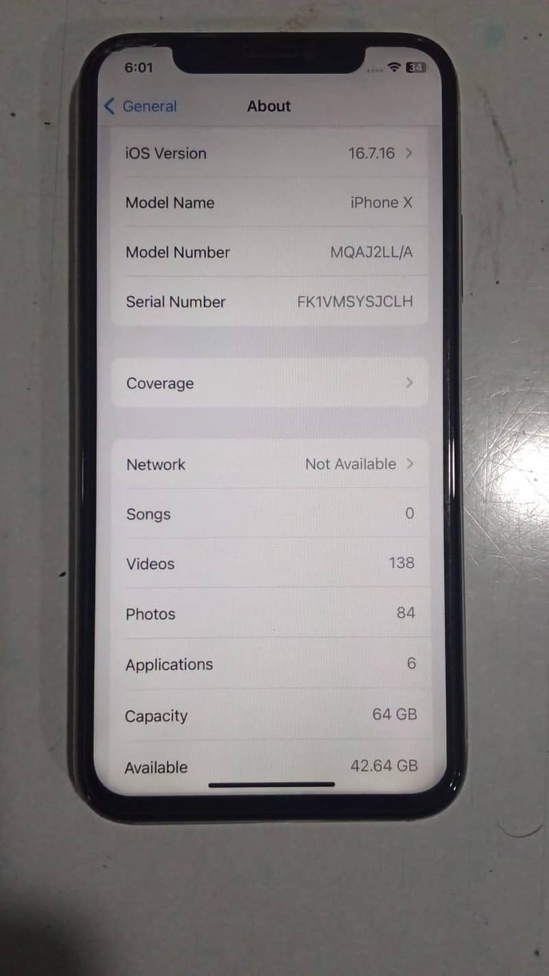 Apple iPhone X 5