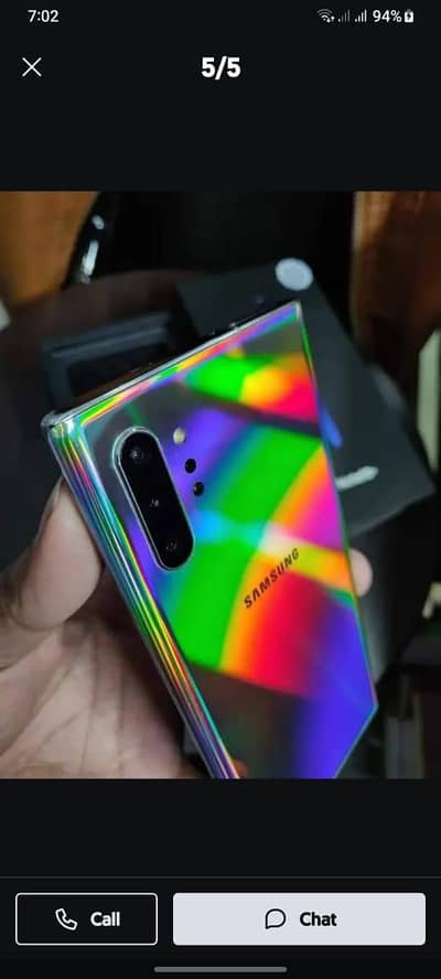 Samsung not 10 plus official pta approvead complete box