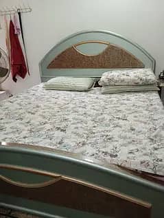 king size bed set dressing table  with side table 0