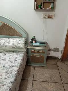 king size bed set dressing table  with side table 3