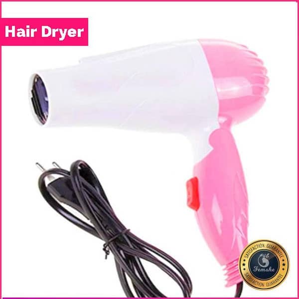 Professional Foldable Hair Dryer Machine For Girls/Men/Women Comes With 2 Speeds Fashion Hair Style Machine Portable 1000 Watt Hair Dryer
