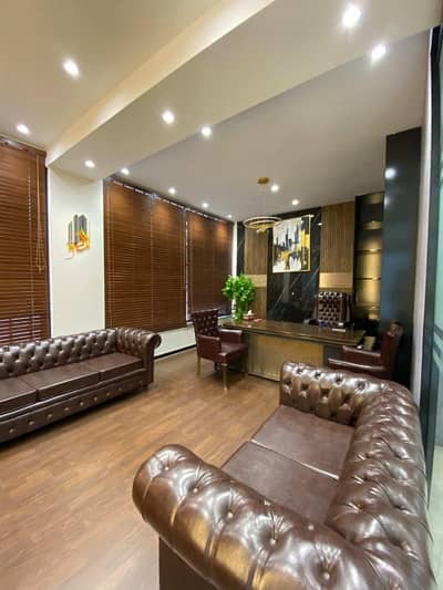 5 Marla Commercial Brand New Furnished office for rent in Bahria Town Lahore