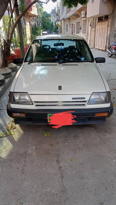 Suzuki Swift 1987 japani car in genuine condition till now shower once