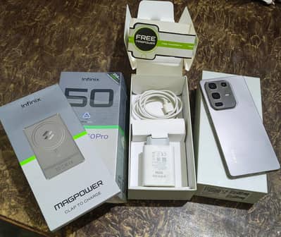 Infinix Note 50 Pro 12GB+12GB 256GB 10/10 Condition All Complete Box