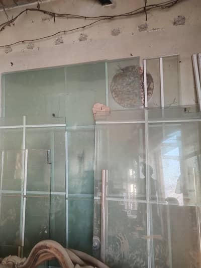 12mm glass 2 panels