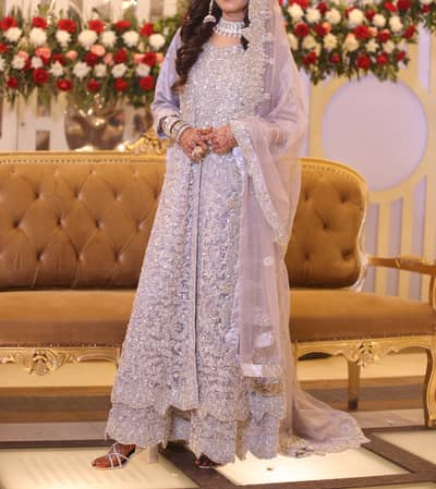 Bridal Valima Dress, Medium size