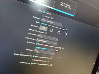 Planar PXL2780MW  27 inch 1440p monitor