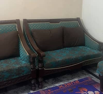Wooden home sofa
