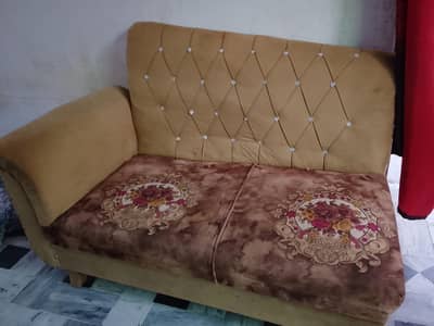 Sofa Dewaan Dark Brown