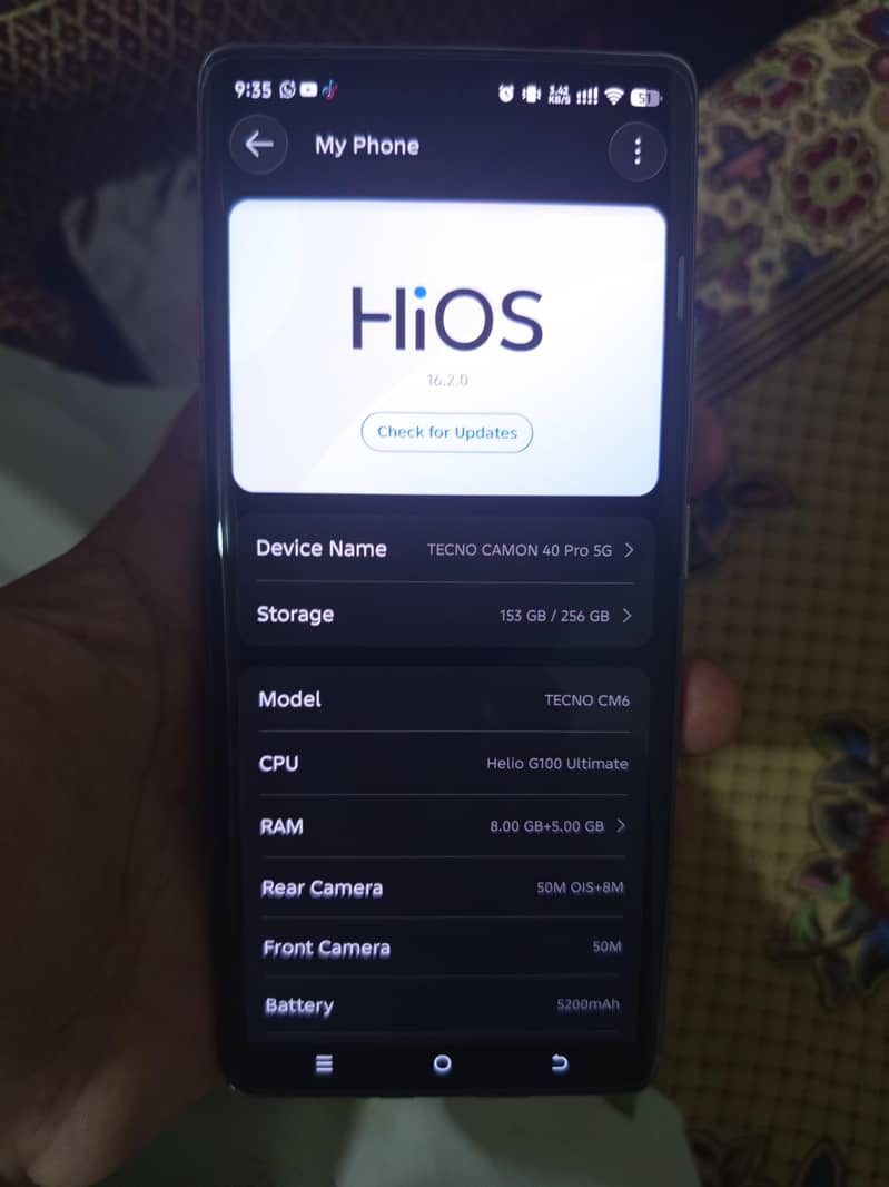 Tecno CAMON 40 Pro 8