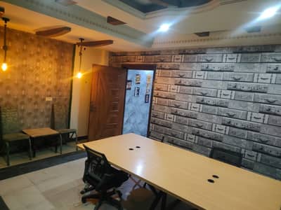 5 marla furnished office for rent in Johar Town phase 2 near emporium