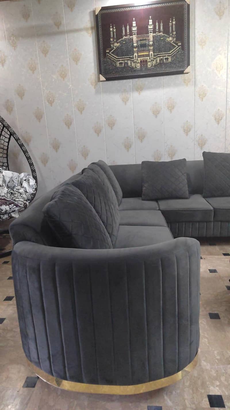 L shape Sofa 1