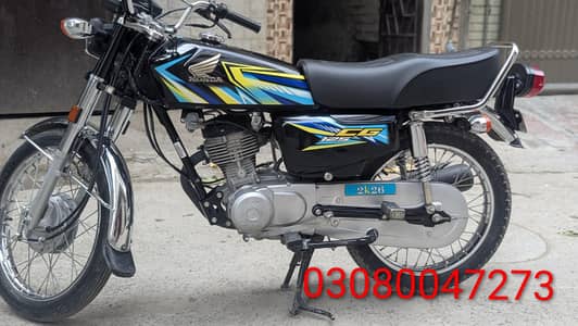 Honda 125 2026 black