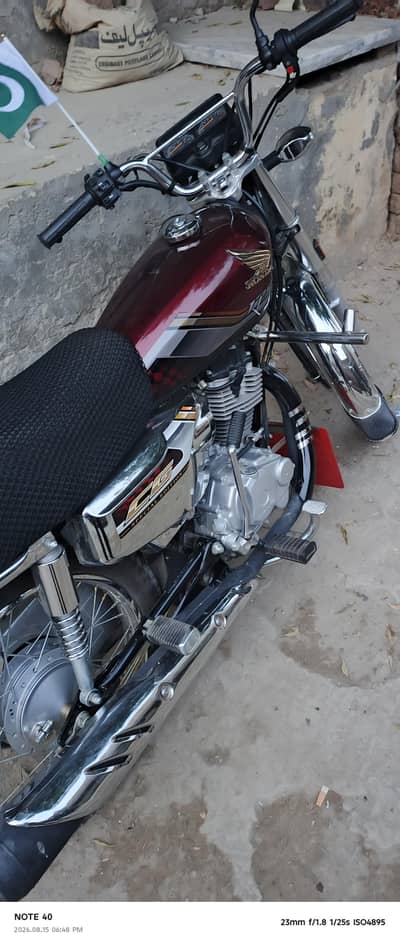 Honda 125 Chrome special edition - Self start