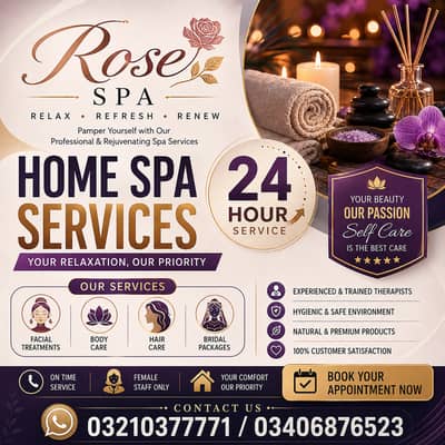 Spa,Services- Spa Center & Saloon - Spa Therapy Available