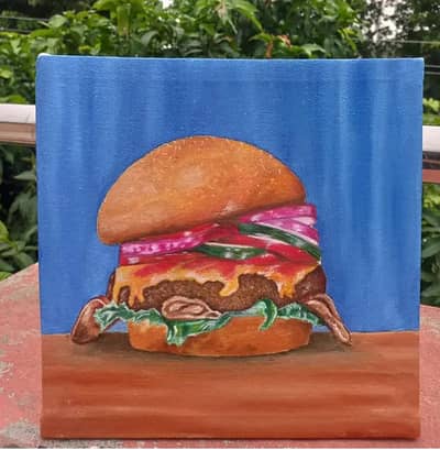 Cheesy Burger
