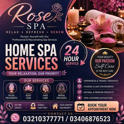 Spa,Services- Spa Center & Saloon - Spa Therapy Available