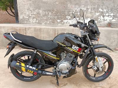 Yamaha ybr 125g 2021 model all Punjab number 0306/84/20/481