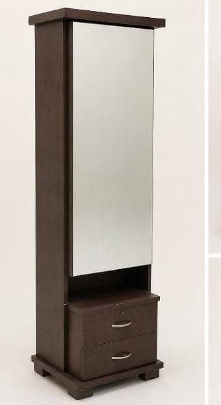 Wooden Dressing Table with Mirror
