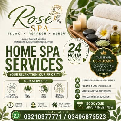 Spa,Services- Spa Center & Saloon - Spa Therapy Available