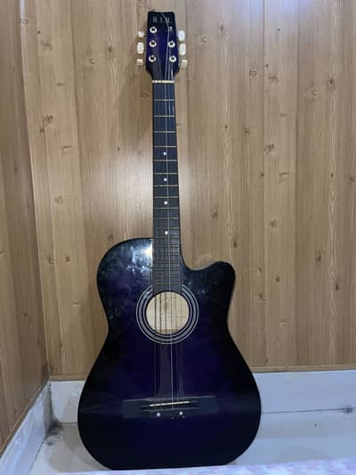 Acoustic Guitar of H. I. H brand slightly used