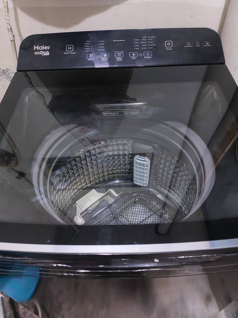 Haier automatic washing machine 1
