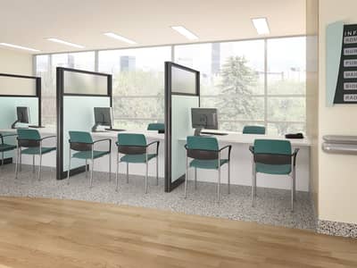Office Glass Partitions / Modular Glass Partition / Glass room Divide