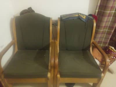 2 sofas  used