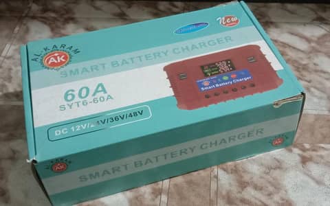 Solar Controller, Smart Battery Charger 60A