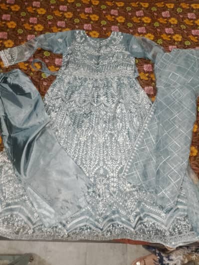 3 Brand New Unused Suits | Cotton & Organza | Formal & Festive Wear