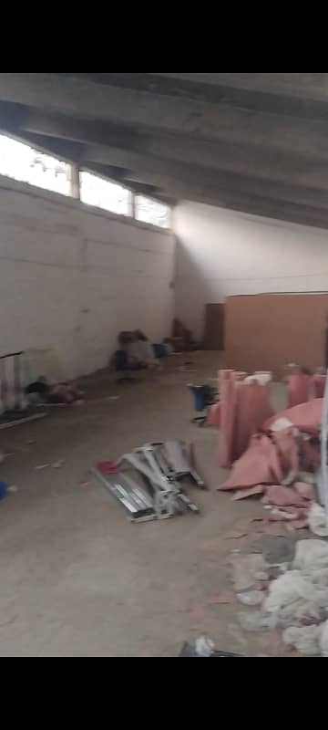 11 Marla Commercial Industrial Warehouse Hall Godam Factory For Rent Near Bankstop Ferozepur Road Lahore