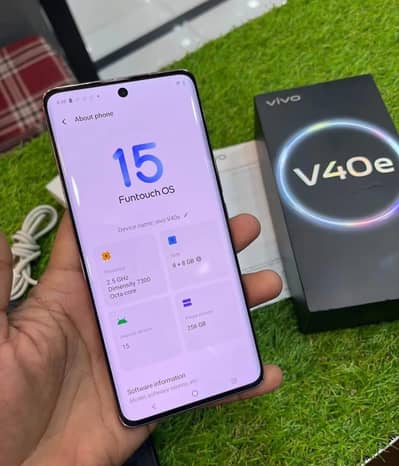 Vivo V40e 12 GB Ram 256 GB WhatsApp 0327=4920=289