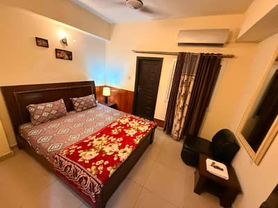 JUST 8,499 PER NIGHT PEACEFUL STAY IN ISLAMABAD 1BHK APARTMENT AVAILABLE
