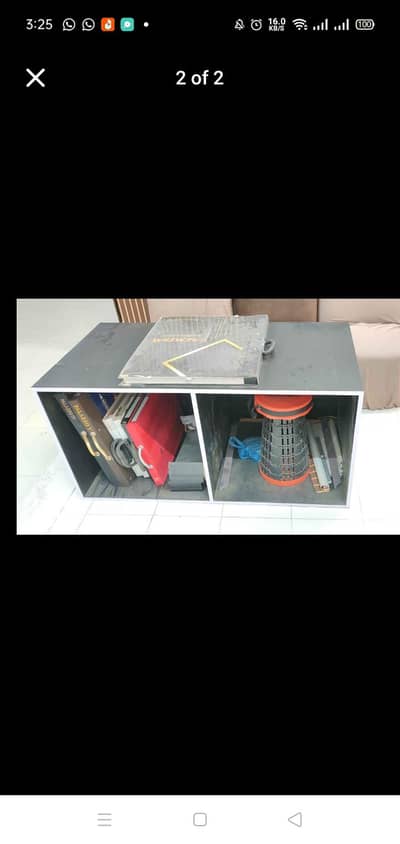 Open storage Box 4x2x2 feet